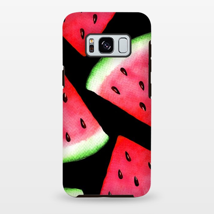 Galaxy S8 plus StrongFit Watermelon by Julia Badeeva