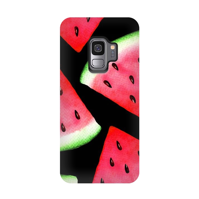 Galaxy S9 StrongFit Watermelon by Julia Badeeva
