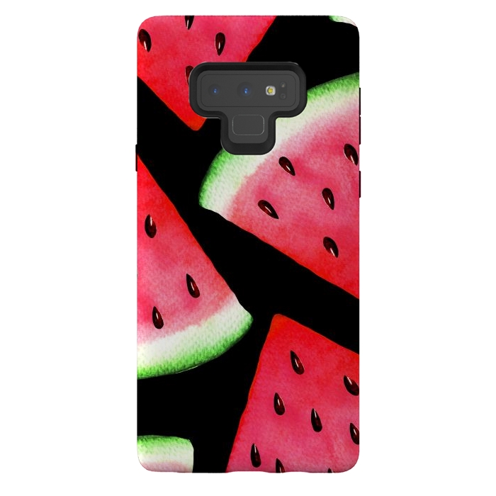 Galaxy Note 9 StrongFit Watermelon by Julia Badeeva