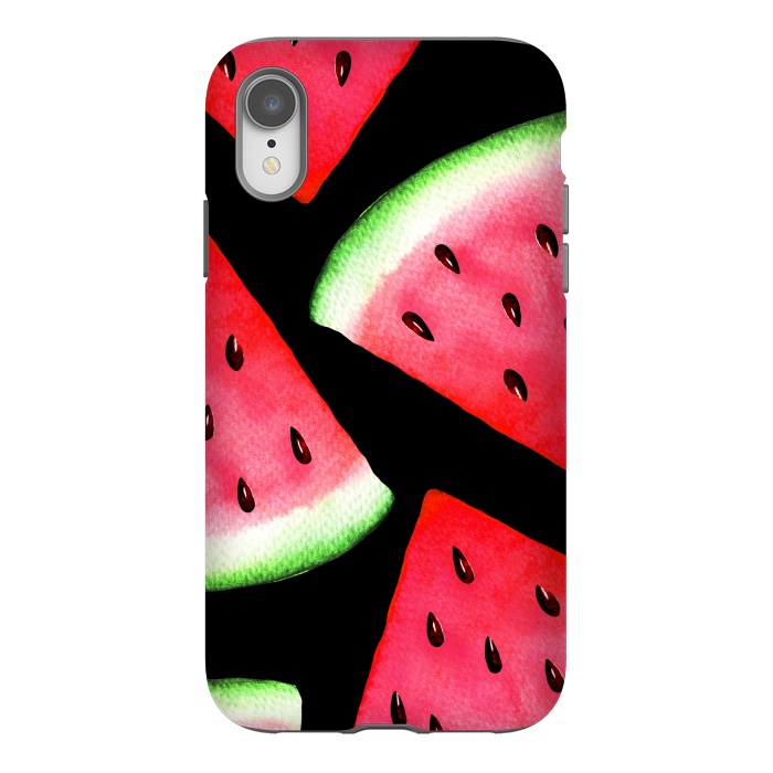 iPhone Xr StrongFit Watermelon by Julia Badeeva