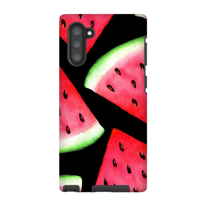 Galaxy Note 10 StrongFit Watermelon by Julia Badeeva