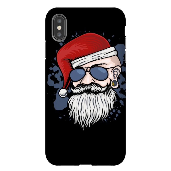 iPhone Xs Max StrongFit funny santa claus by haroulita