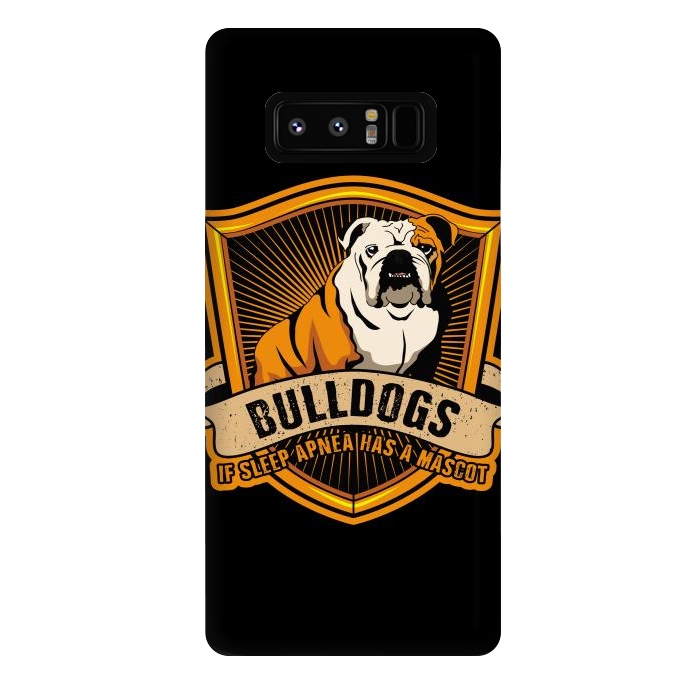 Galaxy Note 8 StrongFit bulldog by haroulita