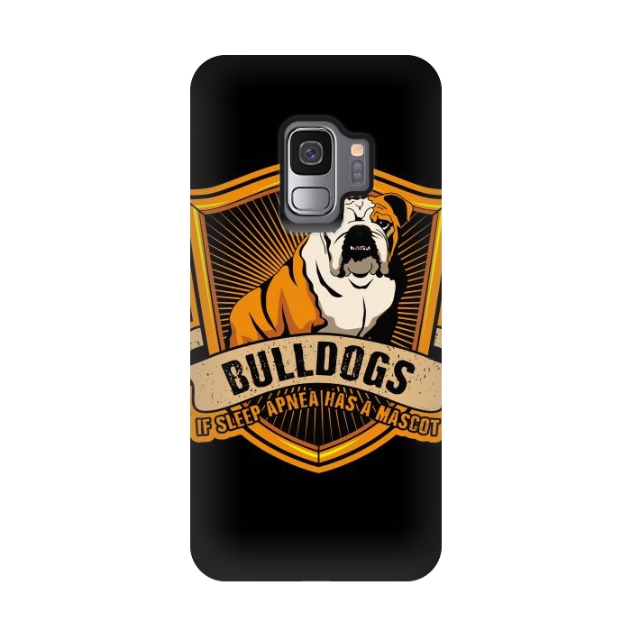 Galaxy S9 StrongFit bulldog by haroulita
