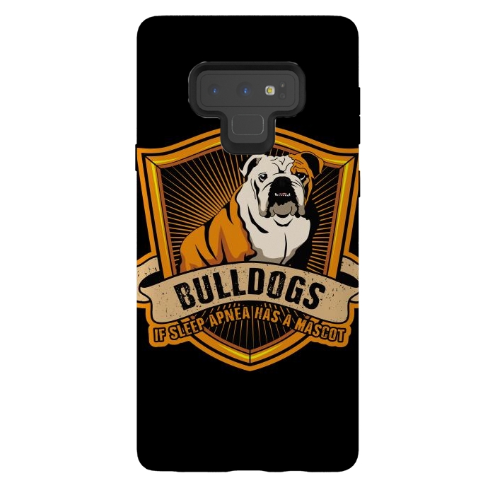 Galaxy Note 9 StrongFit bulldog by haroulita