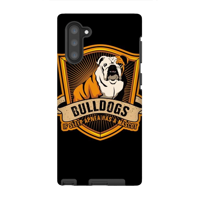 Galaxy Note 10 StrongFit bulldog by haroulita