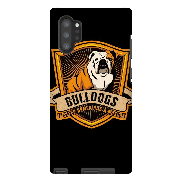 Galaxy Note 10 plus StrongFit bulldog by haroulita