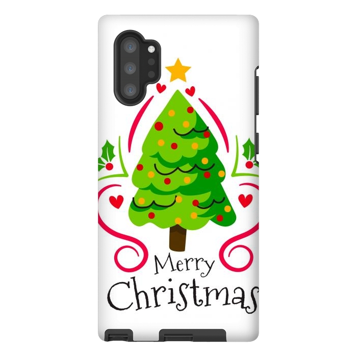 Galaxy Note 10 plus StrongFit merry xmas tree by haroulita