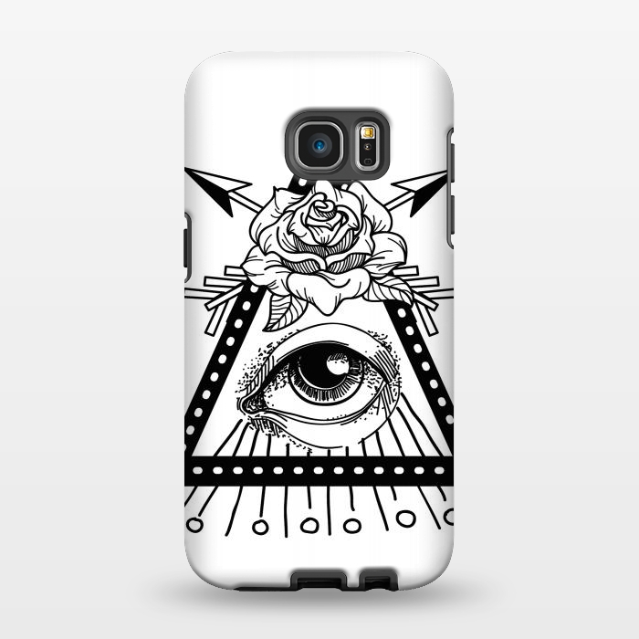 Galaxy S7 EDGE StrongFit third eye rose by haroulita
