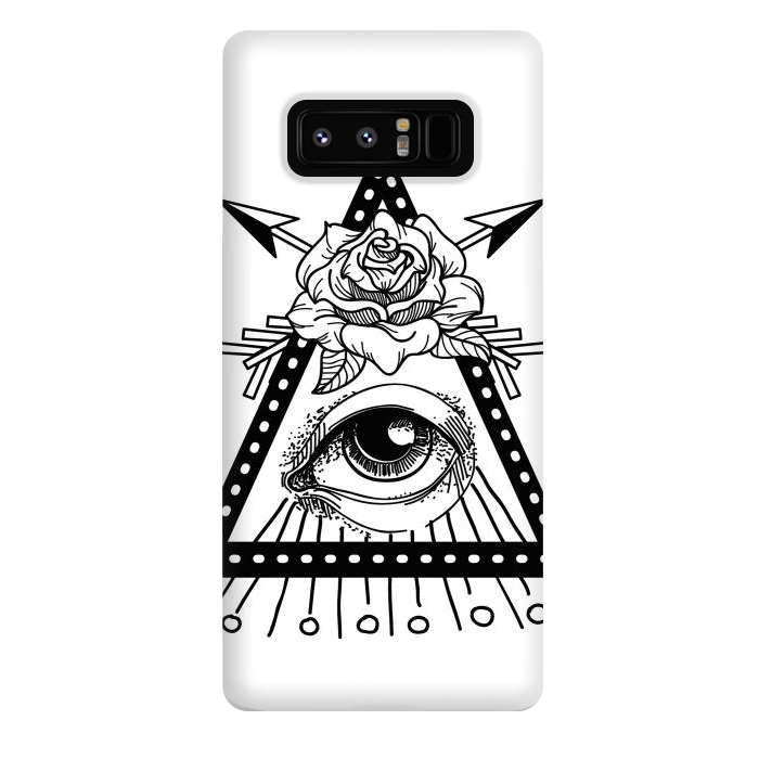 Galaxy Note 8 StrongFit third eye rose by haroulita