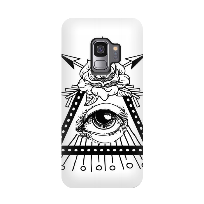 Galaxy S9 StrongFit third eye rose by haroulita