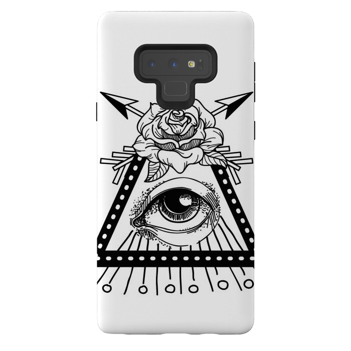 Galaxy Note 9 StrongFit third eye rose by haroulita