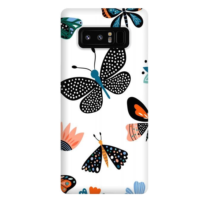 Galaxy Note 8 StrongFit butterflies c by haroulita