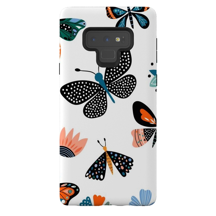 Galaxy Note 9 StrongFit butterflies c by haroulita