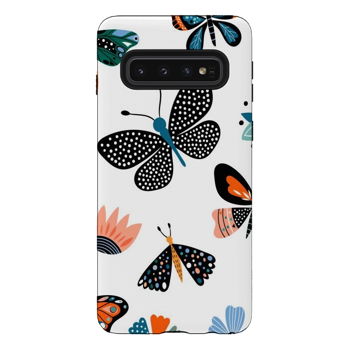 Galaxy S10 StrongFit butterflies c by haroulita