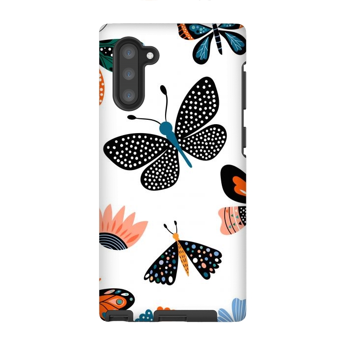 Galaxy Note 10 StrongFit butterflies c by haroulita
