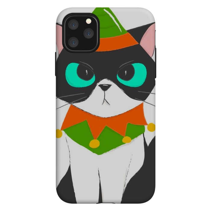iPhone 11 Pro Max StrongFit funny kitty by haroulita