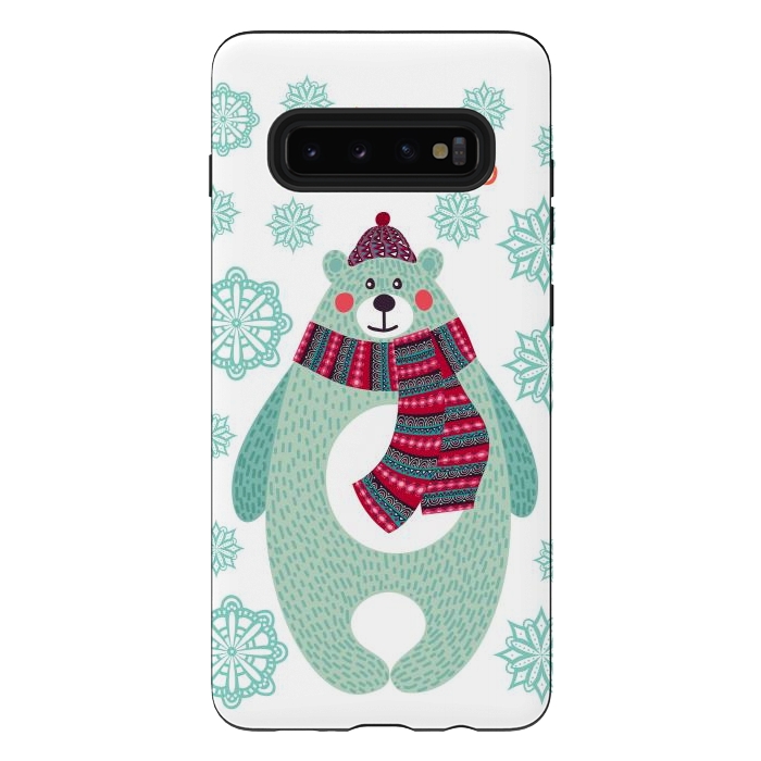 Galaxy S10 plus StrongFit xmas bear by haroulita