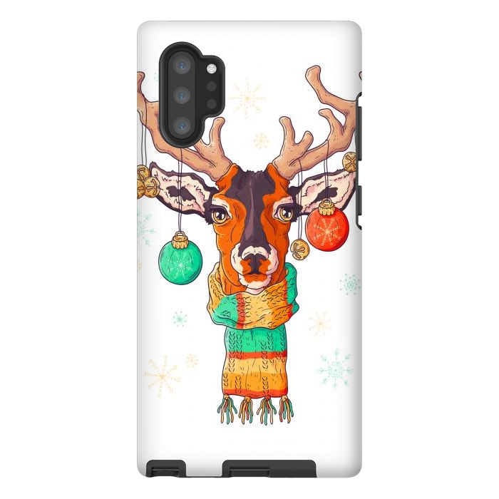 Galaxy Note 10 plus StrongFit christmas reindeer by haroulita