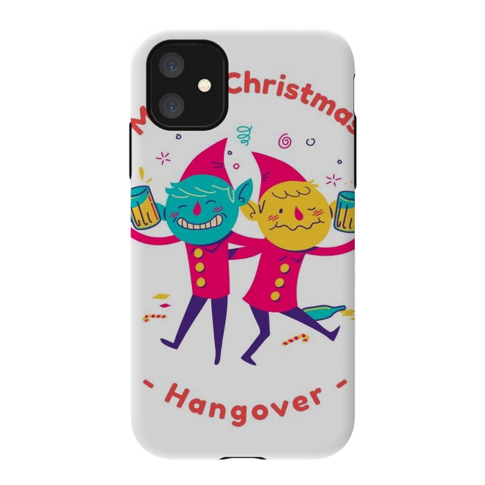iPhone 11 StrongFit christmas hangover by haroulita