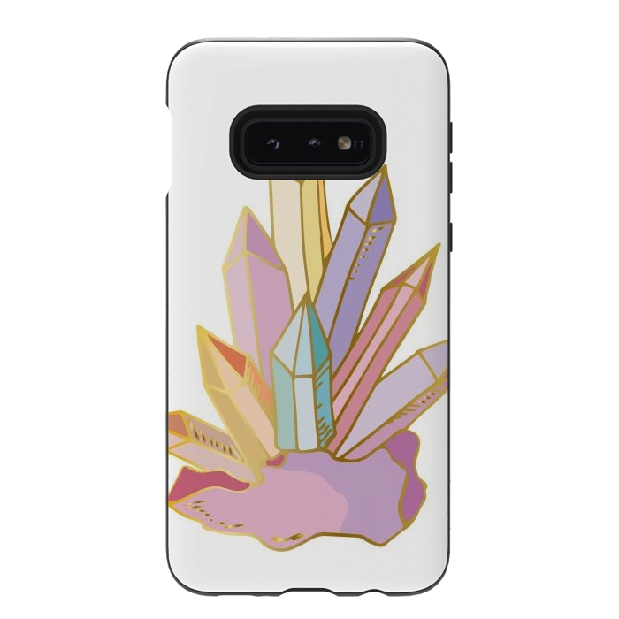 Galaxy S10e StrongFit crystals and gems by haroulita