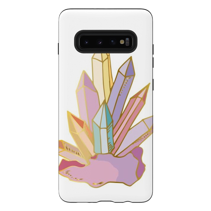 Galaxy S10 plus StrongFit crystals and gems by haroulita