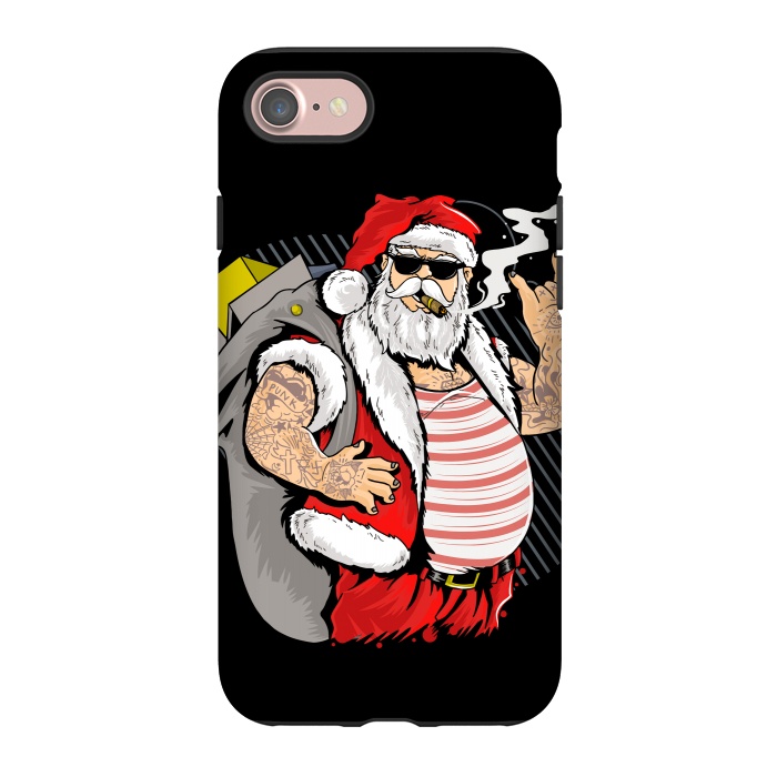 iPhone 7 StrongFit funny santa x by haroulita