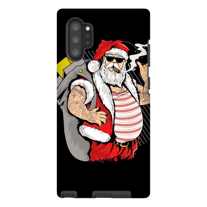 Galaxy Note 10 plus StrongFit funny santa x by haroulita