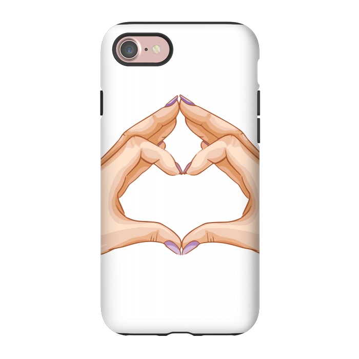 iPhone 7 StrongFit heart hand  by haroulita