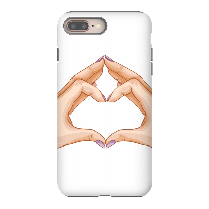 iPhone 7 plus StrongFit heart hand  by haroulita
