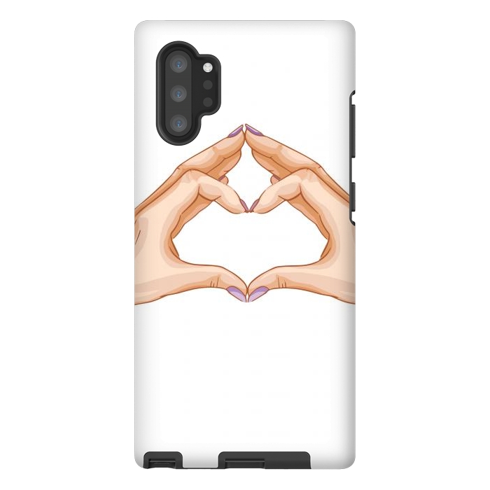 Galaxy Note 10 plus StrongFit heart hand  by haroulita