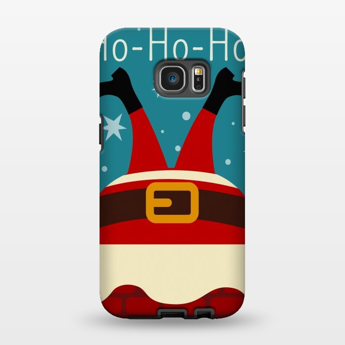 Galaxy S7 EDGE StrongFit cute funny santa by haroulita