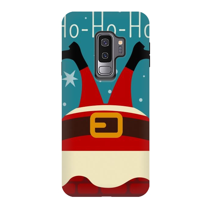 Galaxy S9 plus StrongFit cute funny santa by haroulita