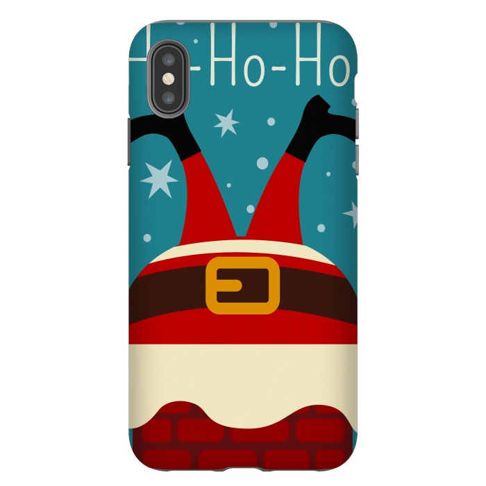 iPhone Xs Max StrongFit cute funny santa by haroulita