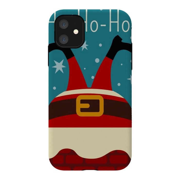 iPhone 11 StrongFit cute funny santa by haroulita