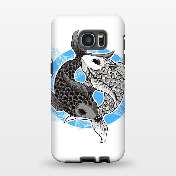Galaxy S7 EDGE StrongFit koi fish by haroulita