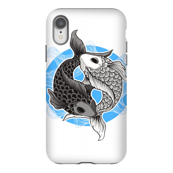 iPhone Xr StrongFit koi fish by haroulita