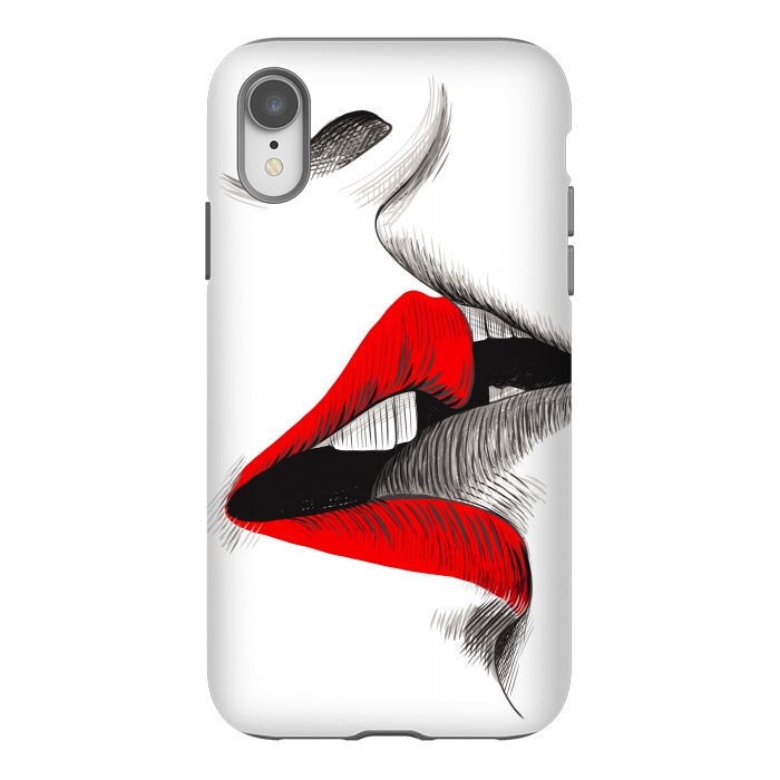 iPhone Xr StrongFit kiss by haroulita