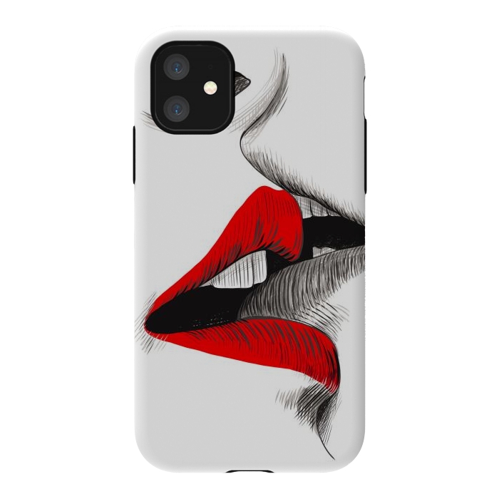 iPhone 11 StrongFit kiss by haroulita