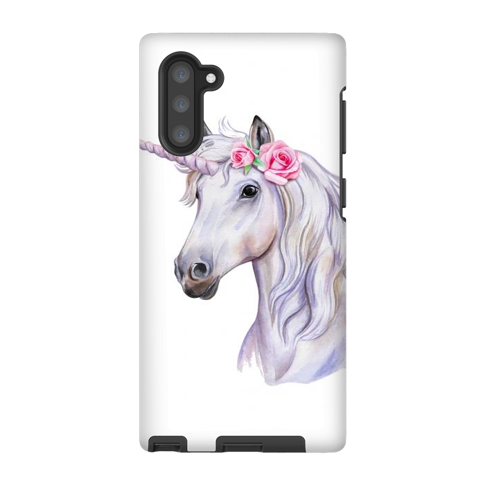 Galaxy Note 10 StrongFit magical unicorn by haroulita