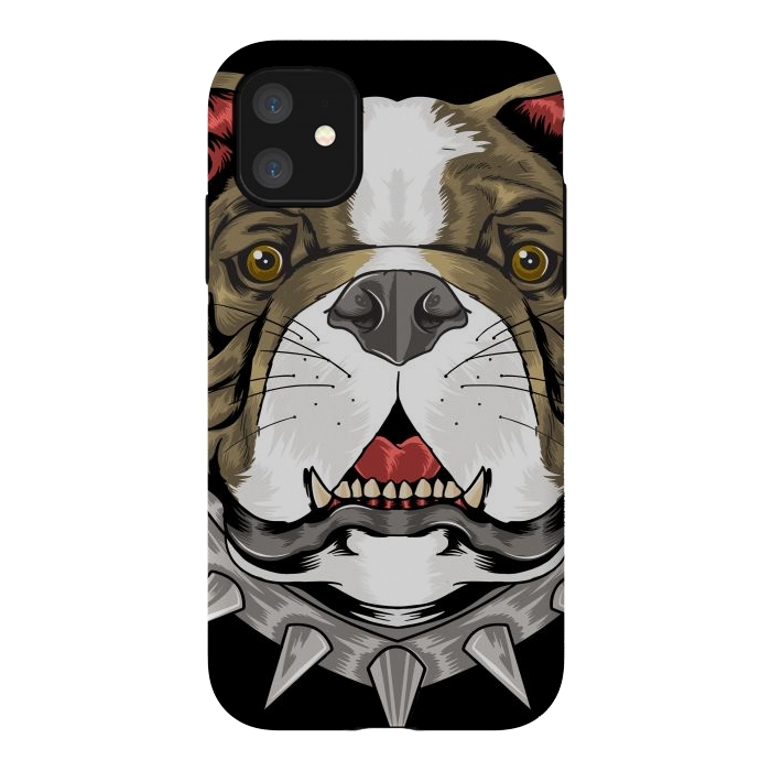 iPhone 11 StrongFit bulldog i by haroulita