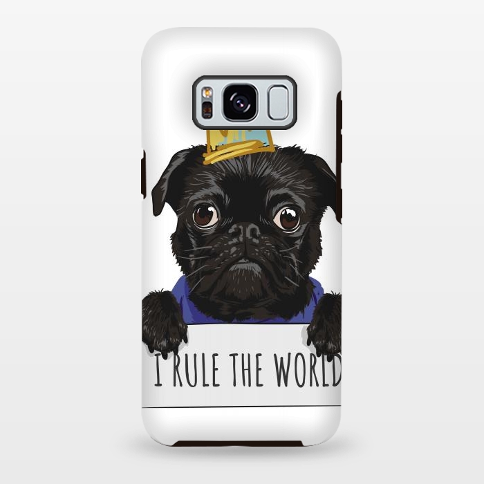 Galaxy S8 plus StrongFit pug by haroulita