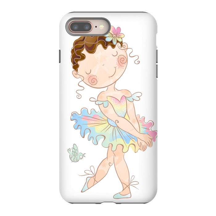 iPhone 7 plus StrongFit shy ballerina by haroulita