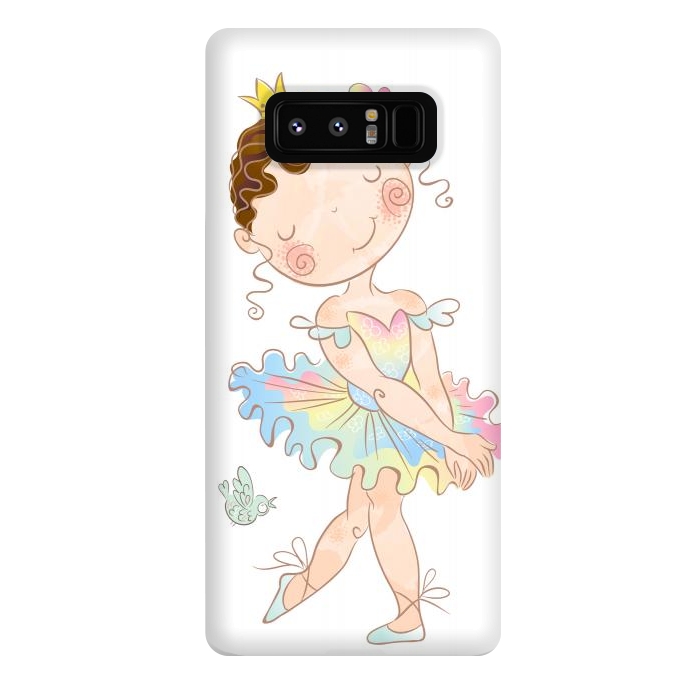 Galaxy Note 8 StrongFit shy ballerina by haroulita