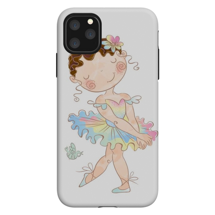 iPhone 11 Pro Max StrongFit shy ballerina by haroulita