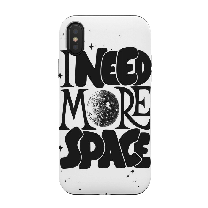 iPhone Xs / X StrongFit i need more space by haroulita