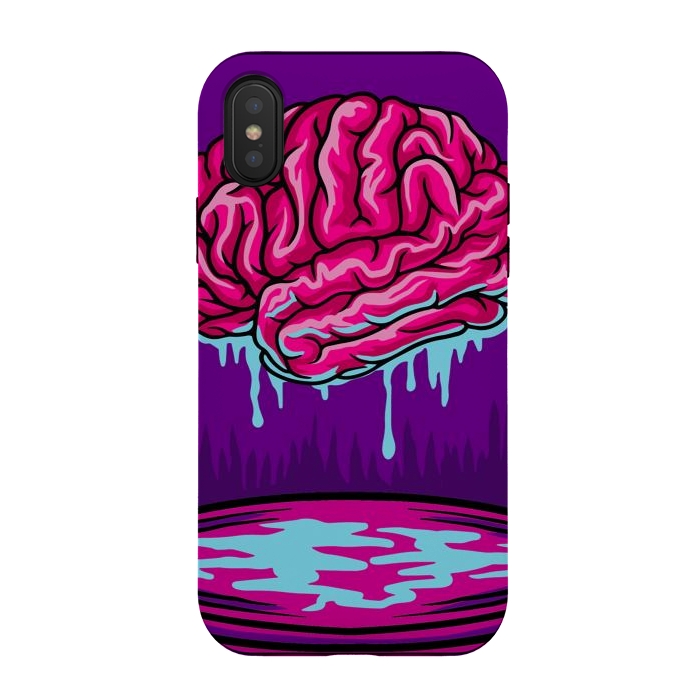 iPhone Xs / X StrongFit brain by haroulita