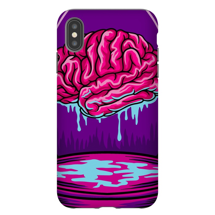 iPhone Xs Max StrongFit brain by haroulita