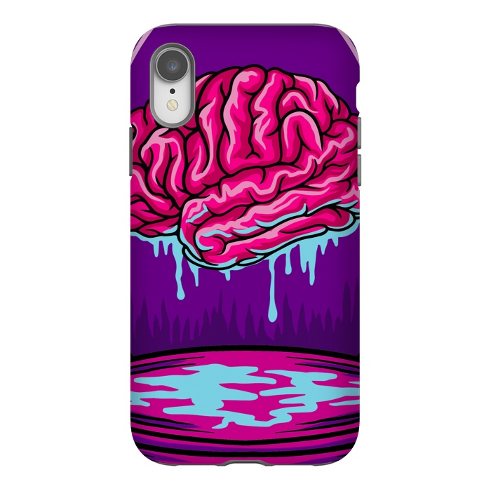 iPhone Xr StrongFit brain by haroulita