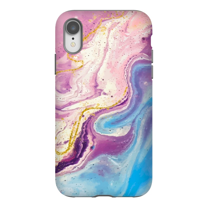 iPhone Xr StrongFit marble o by haroulita